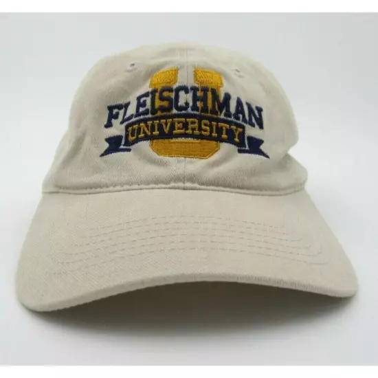 Fleischman U University Embroidered Adjustable Hat