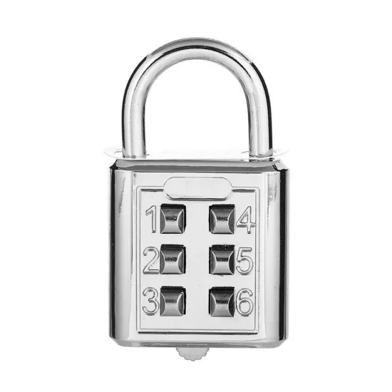 Anti-thieft Lock 6-Digit Key Combination Lock Code Smart Lock Code Ke X7S3