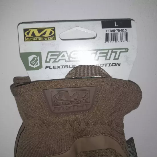 Mechanix Wear FastFit Tactical Gloves Tan Large