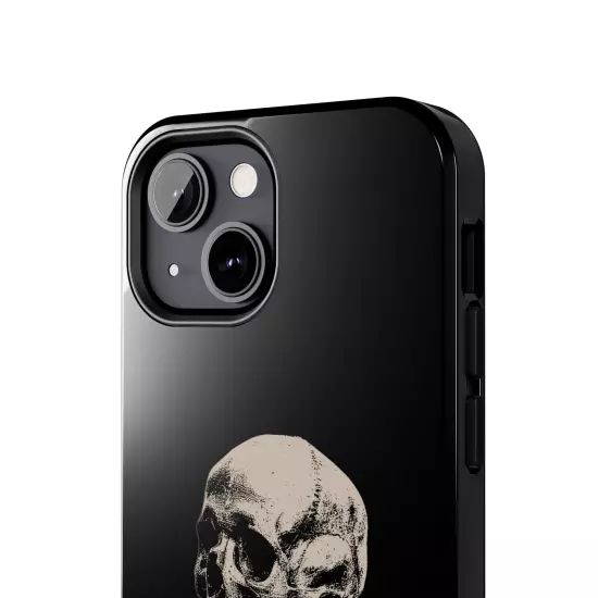 Dark Skeleton Skull Tough iPhone & Samsung Galaxy Cases Cover, Gift For Men