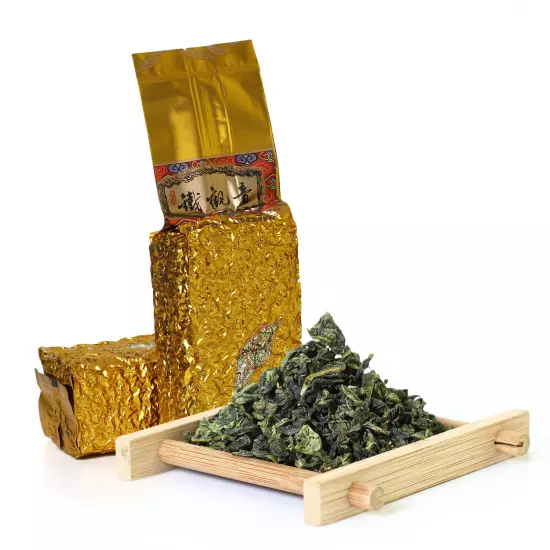 GOARTEA Nonpareil Supreme Tie Guan Yin Oolong Tea Fujian Anxi Green Iron Goddess