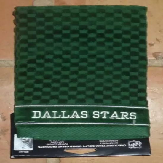 NHL Embroidered Tri-fold Golf Towel - Dallas Stars