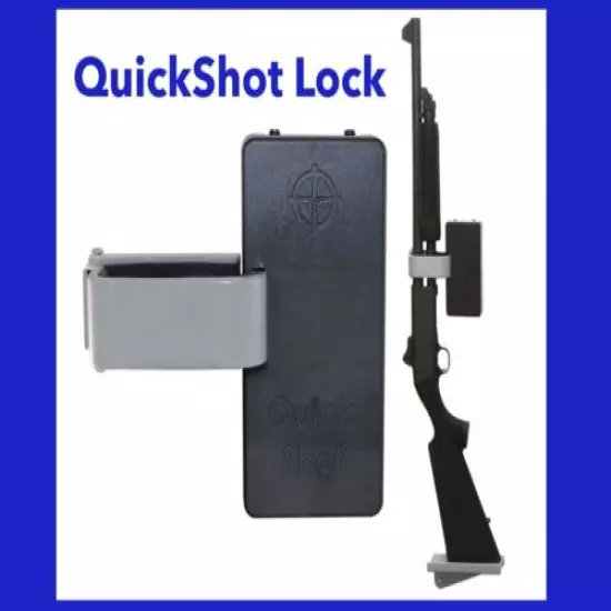 QuickShot Shotgun Lock_SEE VIDEO_Home Security Wall Mount_RFID_QuickSafes_USA