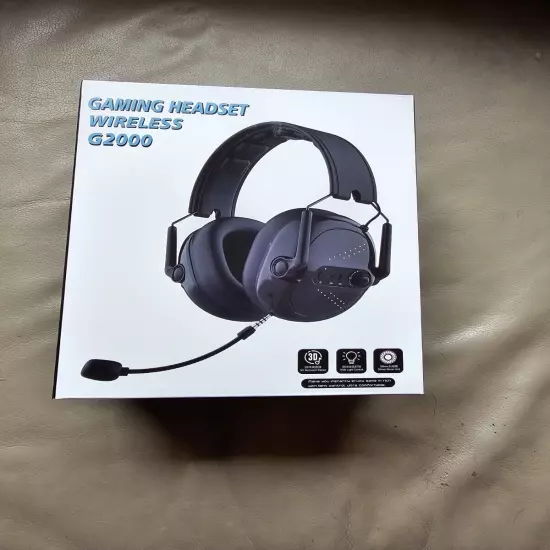 Wireless Gaming Headset G2000 Unbranded Gaming Music Computer