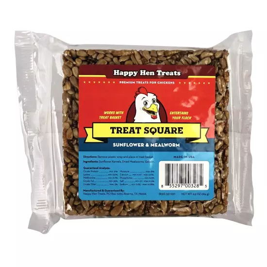 Treat For Pets, Mealworm And Sunflower, 6.5-Ounce