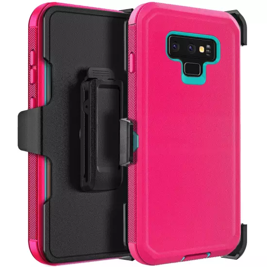 For Samsung Galaxy Note 9 Heavy Duty Shockproof Phone Case Cover / Belt Clip