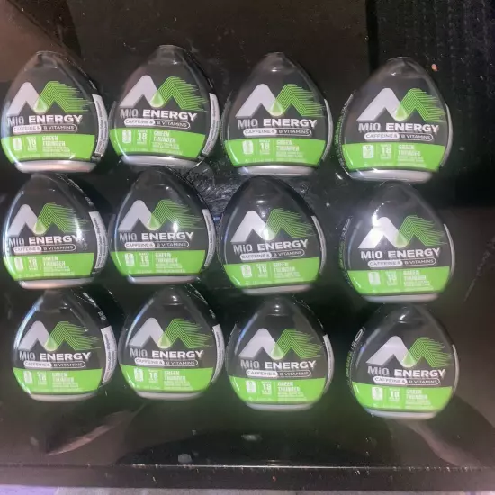 (12) Mio Energy Green Thunder Liquid Water Enhancer