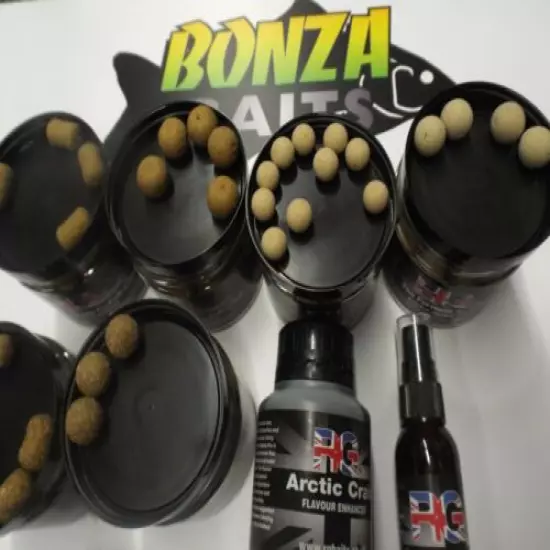 RG Baits Arctic Crab Hook Baits -Wafters- Pop-ups And Liquids Carp Fishing