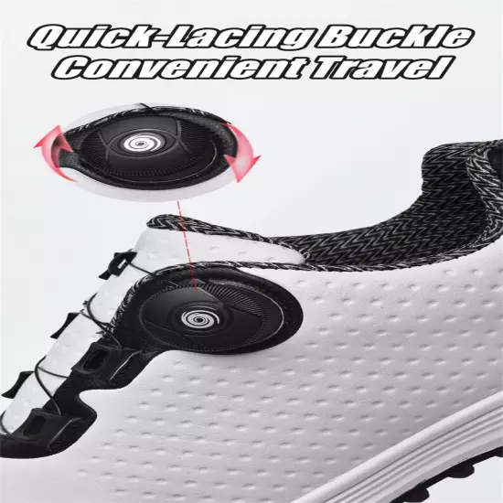 Professional Men's Golf Shoes Waterproof Non-Slip Outdoor Sneakers Walking Shoes