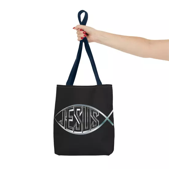 Tote Bag (AOP) - Jesus Fish