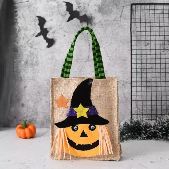 Halloween Gift Non woven Handbag Candy Bag Ghost Festival Pumpkin Accessories