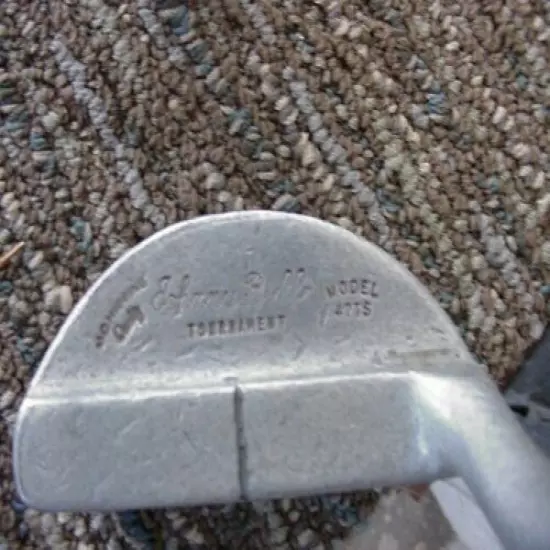 VINTAGE J C HIGGINS JOHNNY BULL TOURNAMENT MODEL 47JS PUTTER VERY NICE