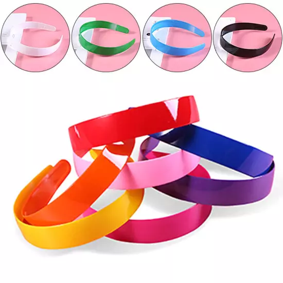 Fashion Plastic Non-Slip Wide Hair Hoop With Teeth Headband Women Headwear Gift