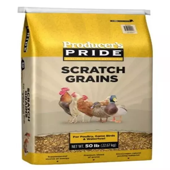 Scratch Grains Poultry Feed 50 LBS