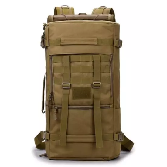 50L Camo Large Backpack Tactical Military Rucksack Gear Assault Pack Camping Bag