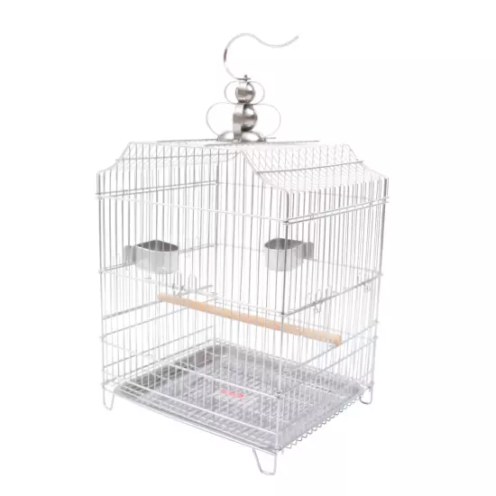 Bird Cage Easy to Carry Safety Lock for Budgies Cockatiels Cockatoos Parakeets