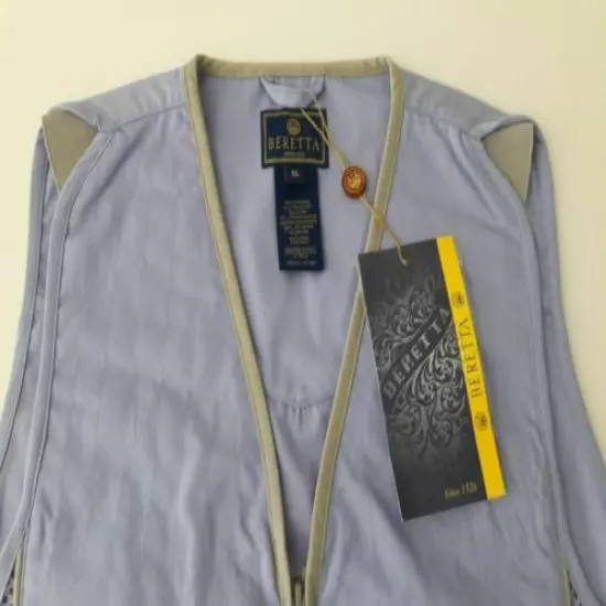 NWT ! Beretta Women's Silver Pigeon Vest Lavender GT111-030T Size XL - Free Ship