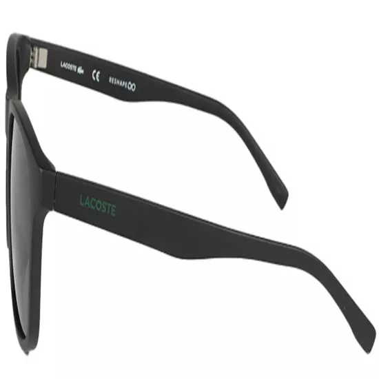 Lacoste Reshape Matte Black Soft Square Sunglasses - L930SAE 001