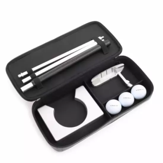 Brand New Coach F66058 Travel Golf Putter Set 3 Branded Balls Holiday Gift Set