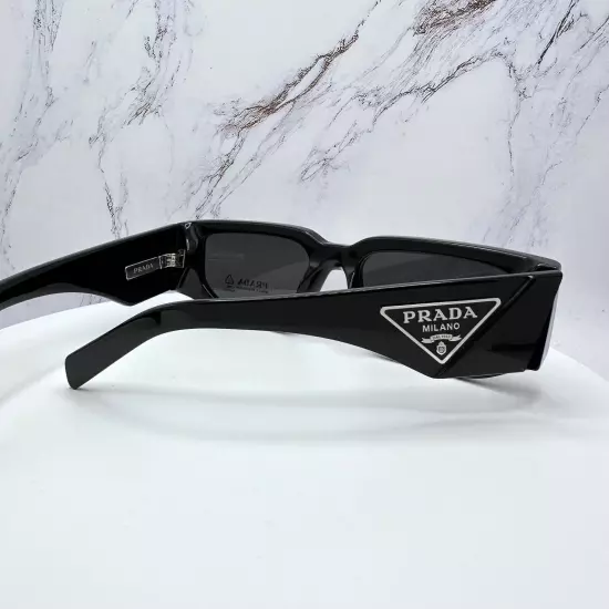 PRADA SUNGLASSES PR 09ZS 1AB5S0 54MM BLACK FRAME WITH DARK GREY LENSES