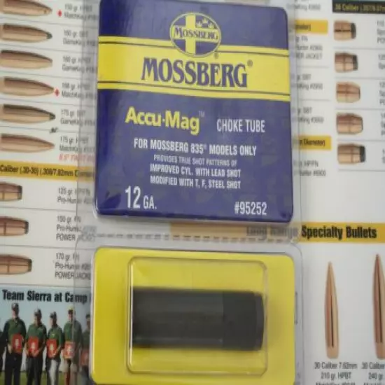 Mossberg Accu Mag Choke Tube IC Lead Modified Steel 95252 12 Gauge Free Shipping