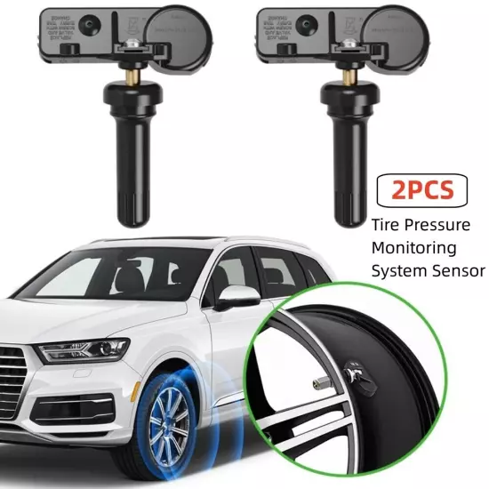 2024 2PCS Tire Presure Sensor 315Mhz Tire Pressure Monitoring System Sensor TPM