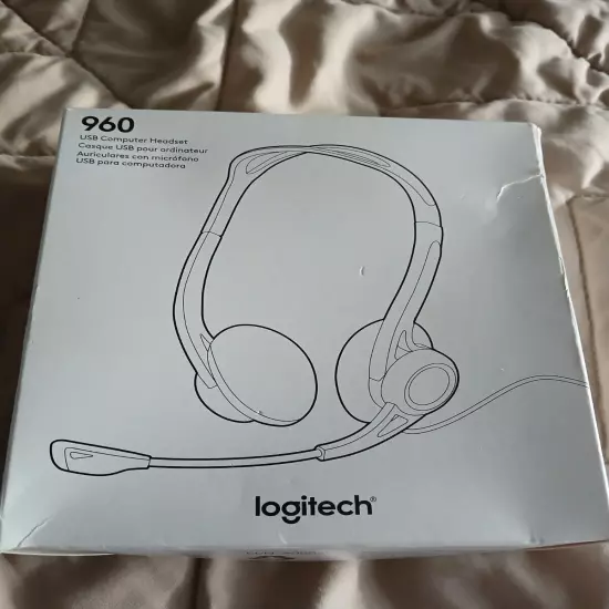 Logitech PC 960 Black Headband Headsets