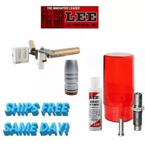 Lee 2 Cav Mold for 44 Spc, 44 Rem Mag, 44-40 WCF 90858 w/ Sizing and Lube Kit 