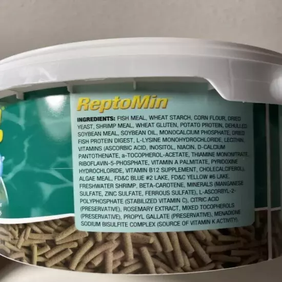 Tetra ReptoMin Floating Food Sticks For AQUATIC TURTLES NEWTS AND FROG, 1.43 Lb