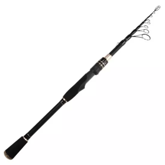 KastKing BlackHawk II Spinning Fishing Rod Freshwater Telescopic Rod - 7' M US