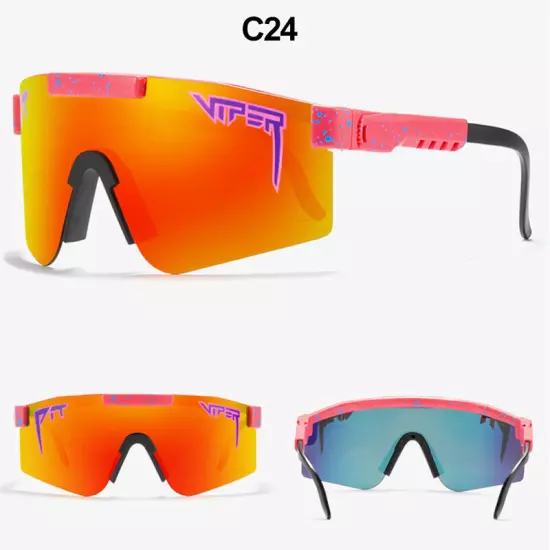 Integrated Lenses Polarized Sunglasses Wind Goggles Cycling Eyewear