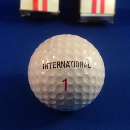 Vintage Butchart-Nicholls International Golf Balls, Lot of 7