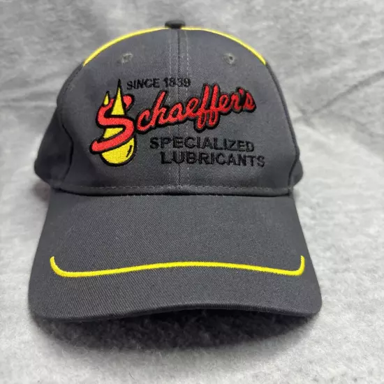 Schaeffer's Specialized Lubricants Strapback Hook Loop Dad Baseball Cap Hat Oil