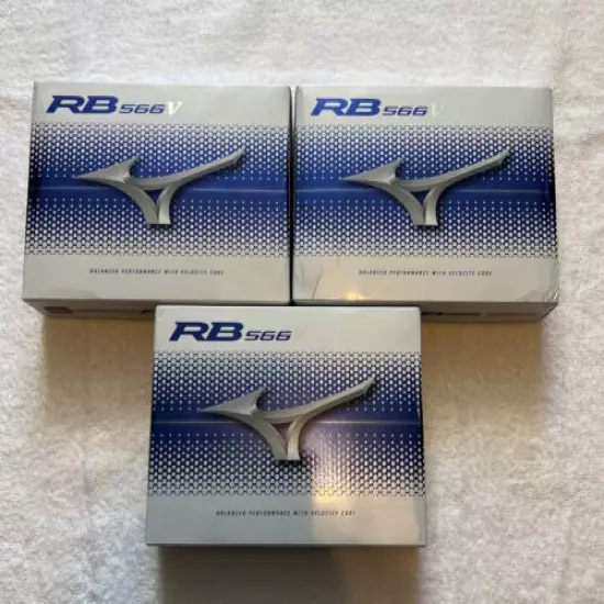 Mizuno RB 566V Golf Balls LOT OF 3 - 36 Balls Total