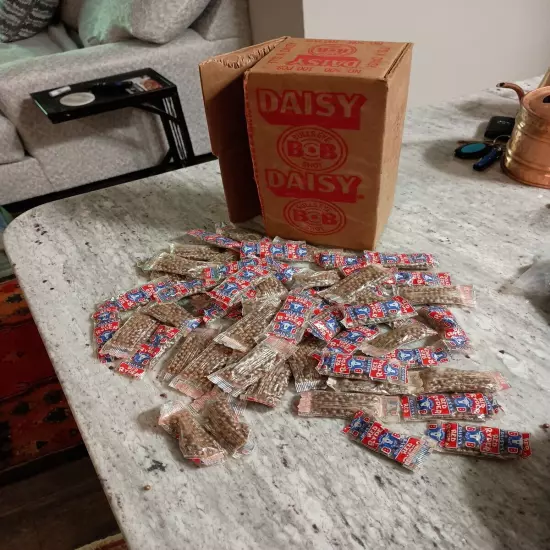 Vintage Daisy Red Ryder Original Box Copper BBs Lot Of 67 Packets And Box NOS