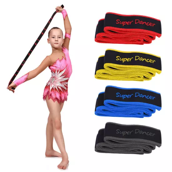 Yoga Resistance Band Latin Dance Elastic Stretching Belt Fitness Exercise