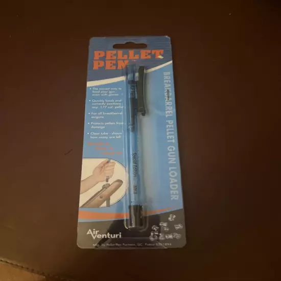 Air Venturi Pellet Pen Holds 20 .177-Cal Pellets zclear Tube Breakbarrel Airguns