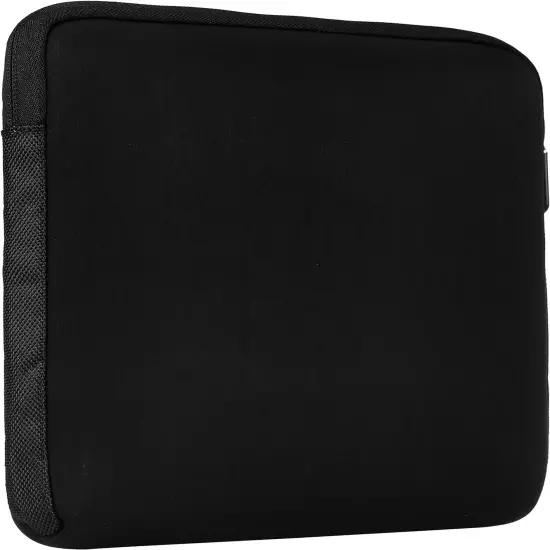 11.6-Inch Laptop Sleeve, Protective Case with Zipper - Black