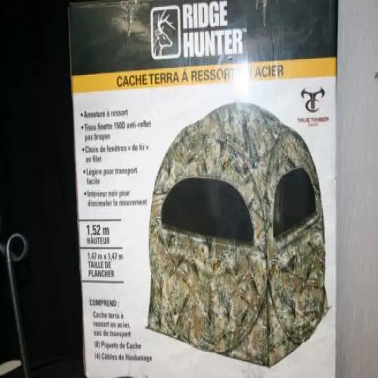 Ridge Hunter TERRA Spring Steel Hunting Blind | 60" Height & 58"x58" Floor BNIB