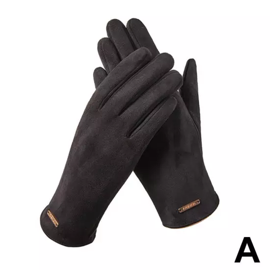 Women Autumn Winter Keep Warm Thin Gloves G5M8 бι