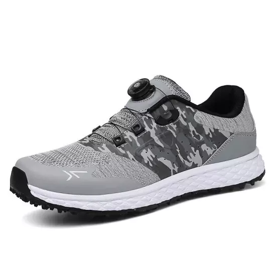 Professional Men's Golf Shoes Lightweight Golfer Shoes Outdoor Non-slip Sneakers