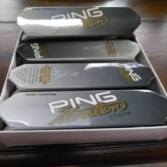 Case (12)vintage Ping golf balls