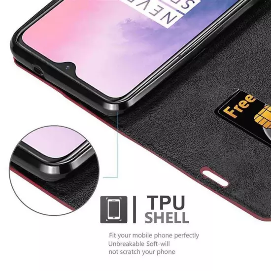 Case for OnePlus 6T Cover Protection Book Wallet Magnetic Book