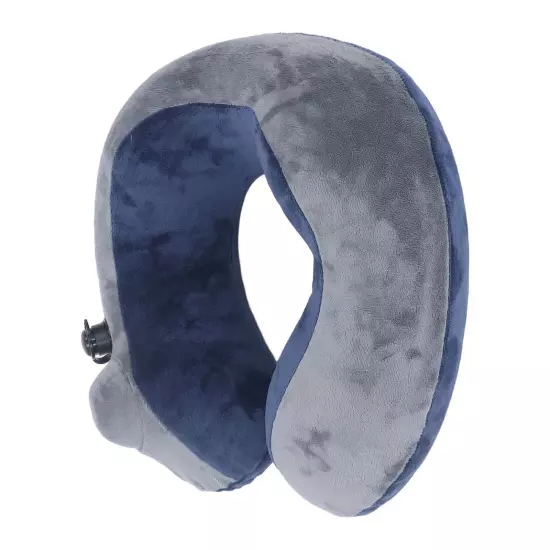 Self Inflatable Travel Pillow U Shaped Portable Neck Chain Support for Sleeping