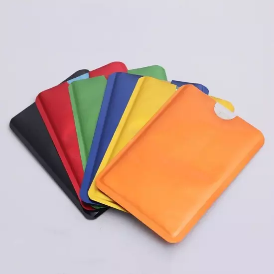 30 Pack Anti Theft Credit Card Protector RFID Blocking Safety Sleeve Shield