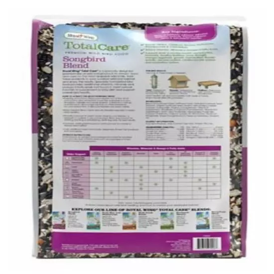 Royal Wing 12094 Animals & Pet Supplies 14 Pounds Songbird Blend Wild Bird Food