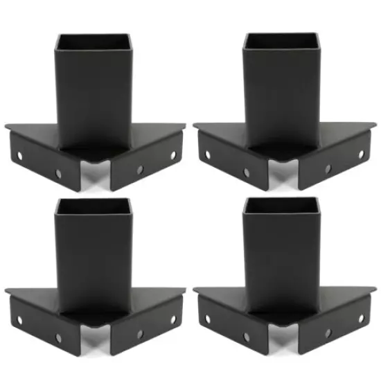 4X Compound Angle Extra Heavy Duty Welded Deer Stand Brackets Elevator Brackets