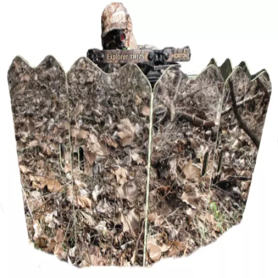 6 Panel Hunting Blind Runner Camo Non Reflective Cover Ghost Tree Mirror Sports