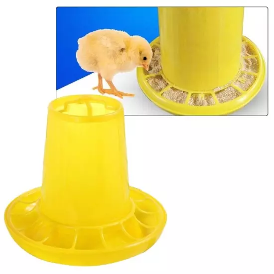 Chick Feeder Feeder for Up to 12 Chicks At Once Easy to Fill