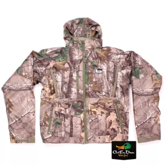 BANDED GEAR WHITE RIVER WADER JACKET 3-N-1 HUNTING COAT XTRA CAMO SMALL